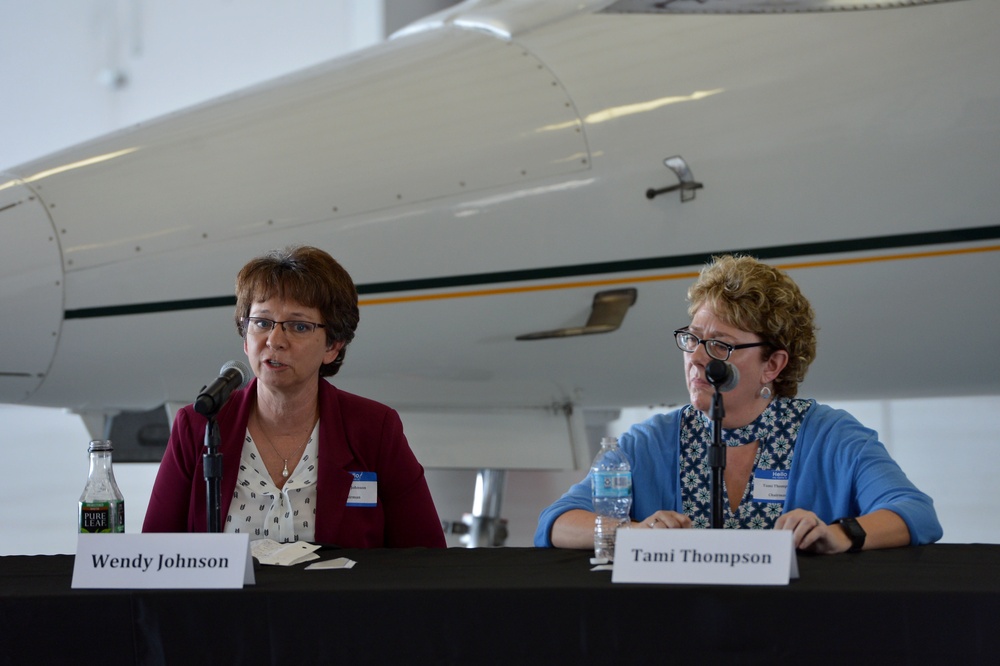 Nebraska National Guard Leaders speak at Women in Aviation Luncheon