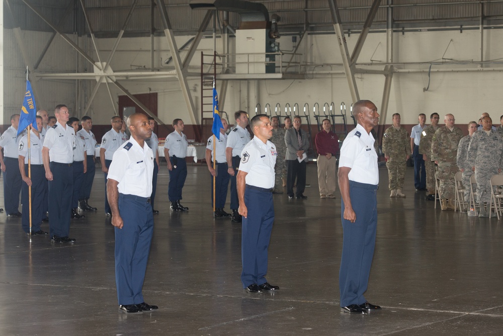 37th TRW Change of Command