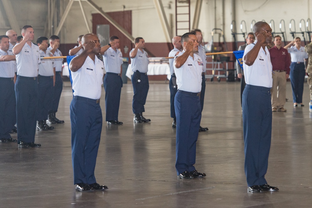 37th TRW Change of Command