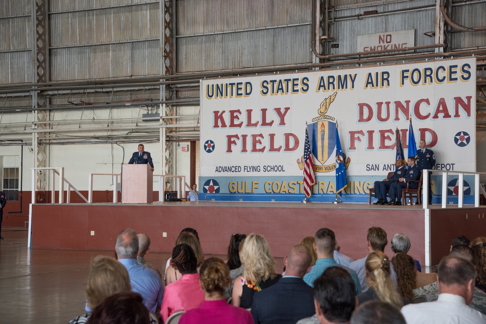 37th TRW Change of Command