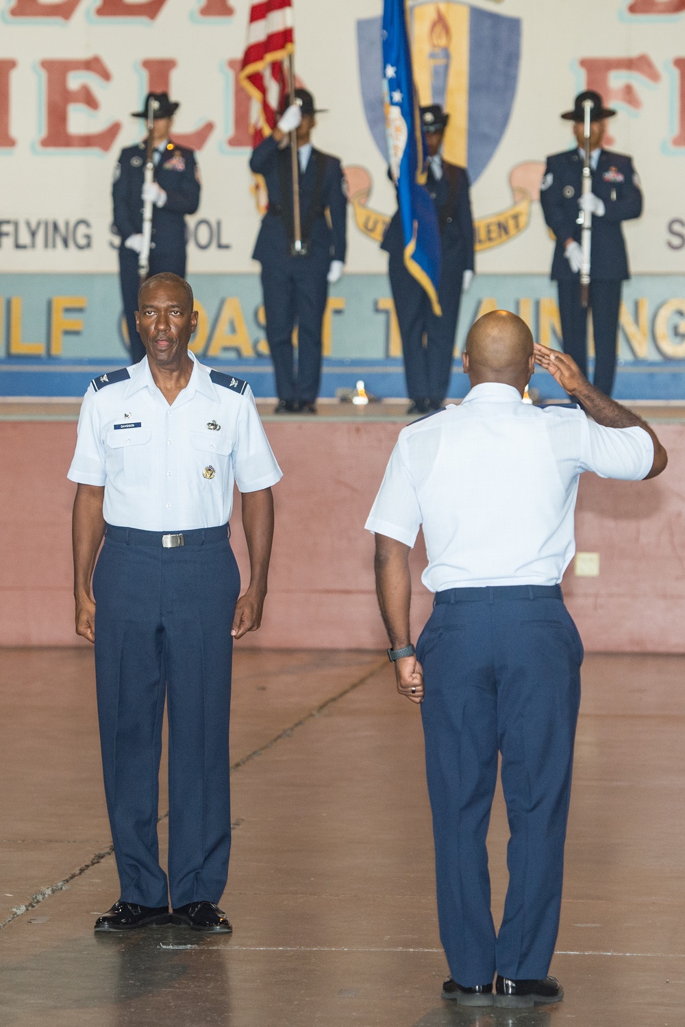 37th TRW Change of Command