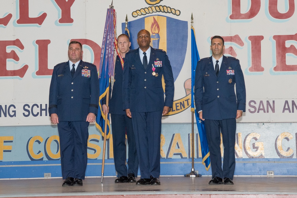 37th TRW Change of Command