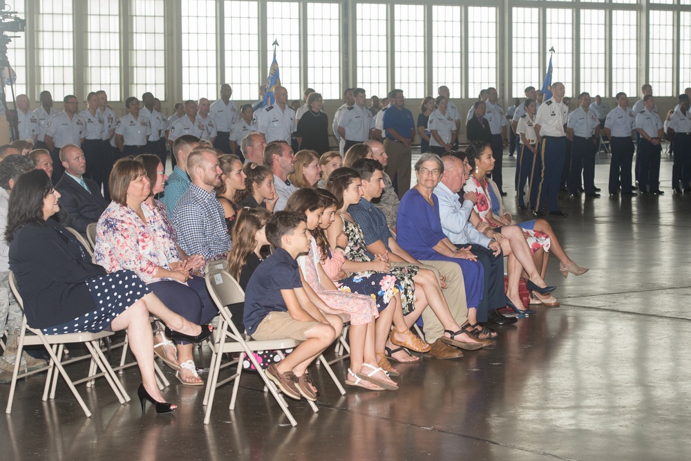 37th TRW Change of Command