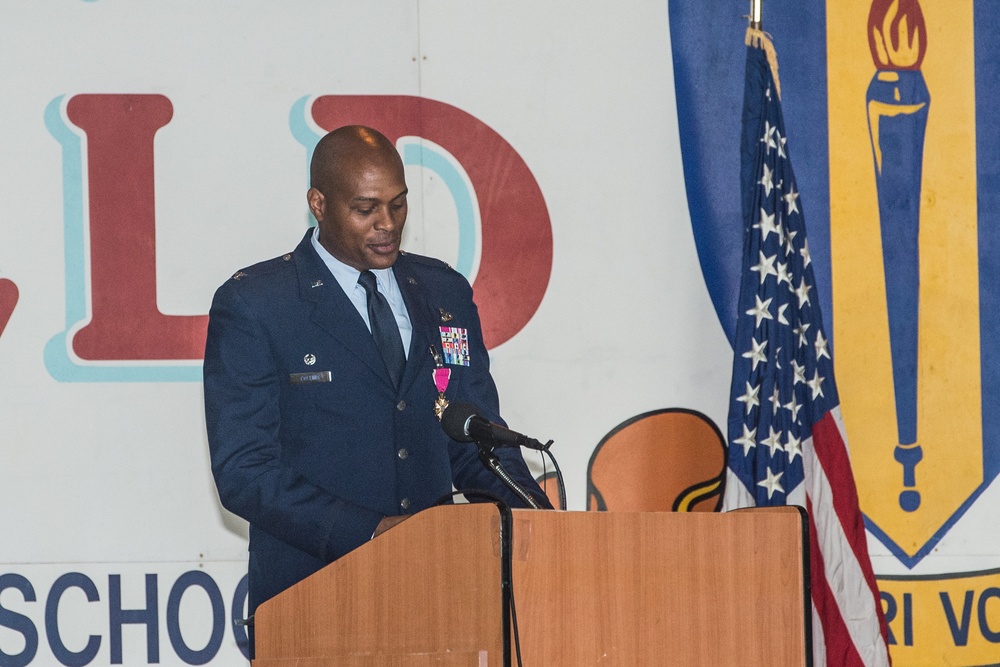 37th TRW Change of Command