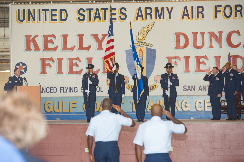 37th TRW Change of Command