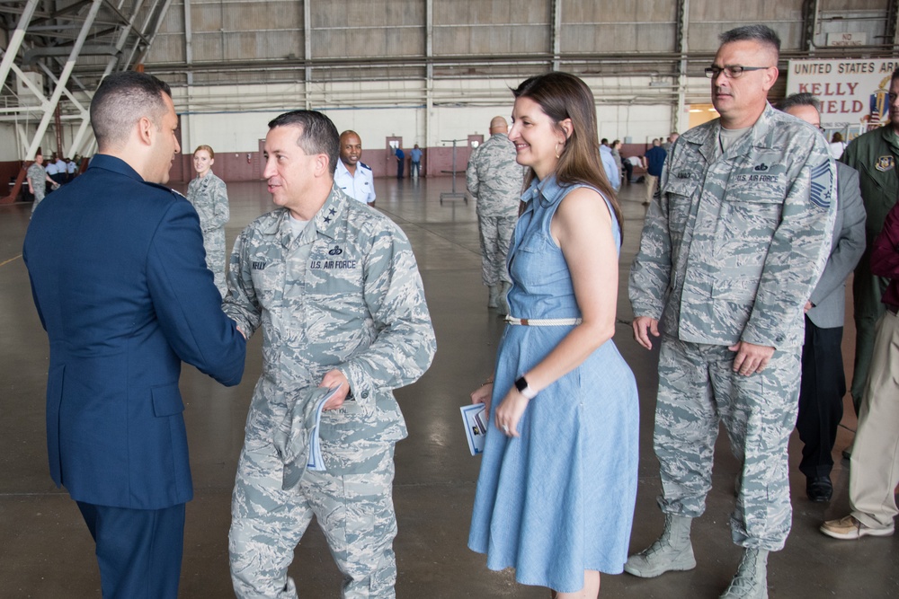 37th TRW Change of Command