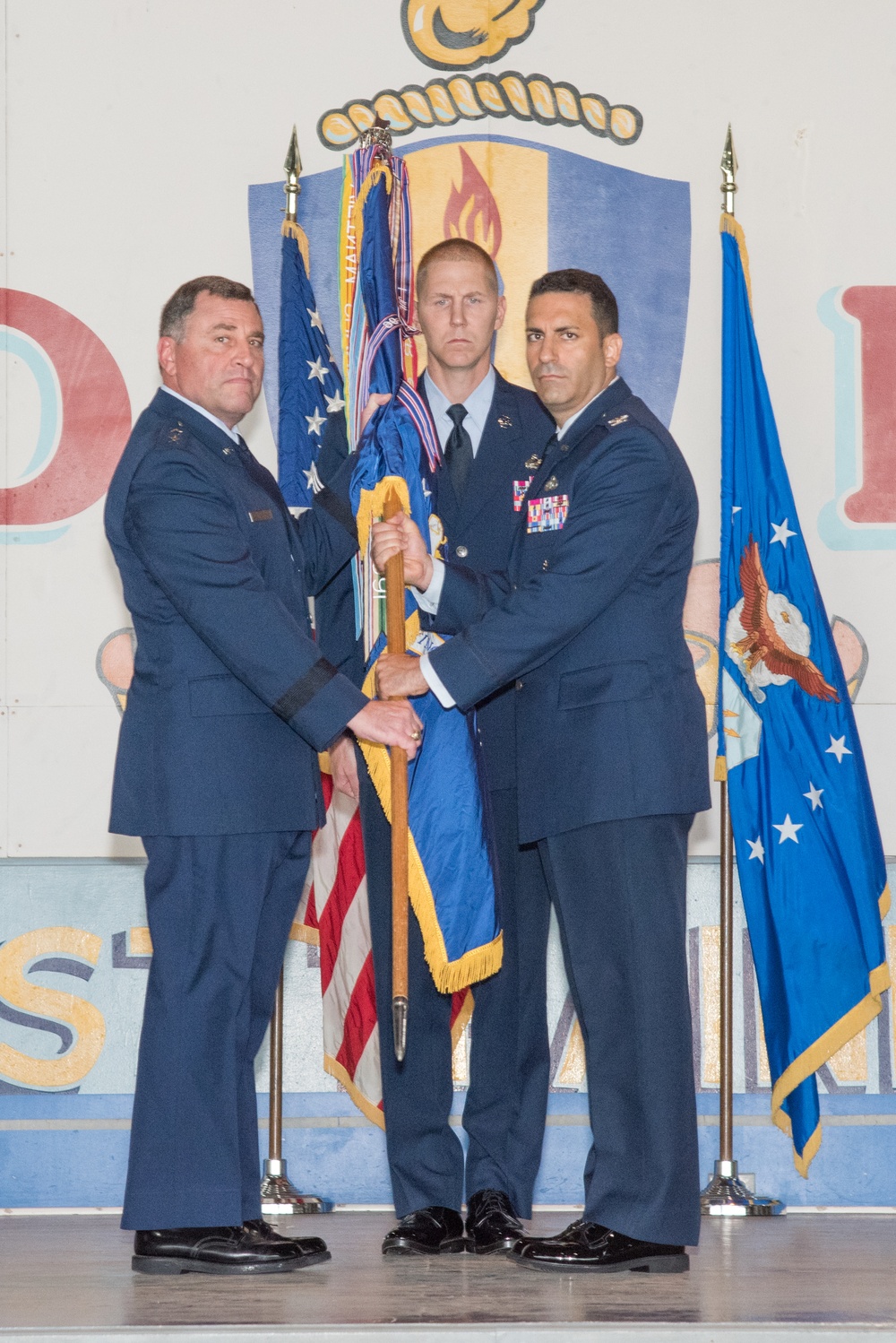 37th TRW Change of Command