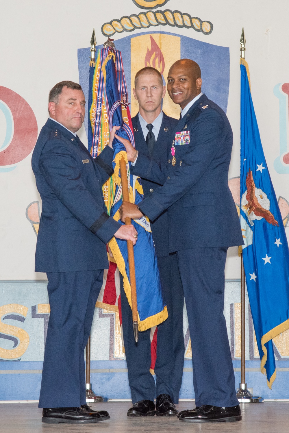 37th TRW Change of Command