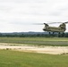 Sling-load training with 89B Ammunition Supply Course at Fort McCoy