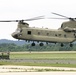 Sling-load training with 89B Ammunition Supply Course at Fort McCoy