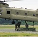 Sling-load training with 89B Ammunition Supply Course at Fort McCoy