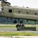 Sling-load training with 89B Ammunition Supply Course at Fort McCoy