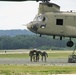 Sling-load training with 89B Ammunition Supply Course at Fort McCoy