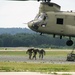 Sling-load training with 89B Ammunition Supply Course at Fort McCoy