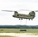 Sling-load training with 89B Ammunition Supply Course at Fort McCoy