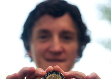 Team Whiteman member recognized at White House, meets Trump and Pence