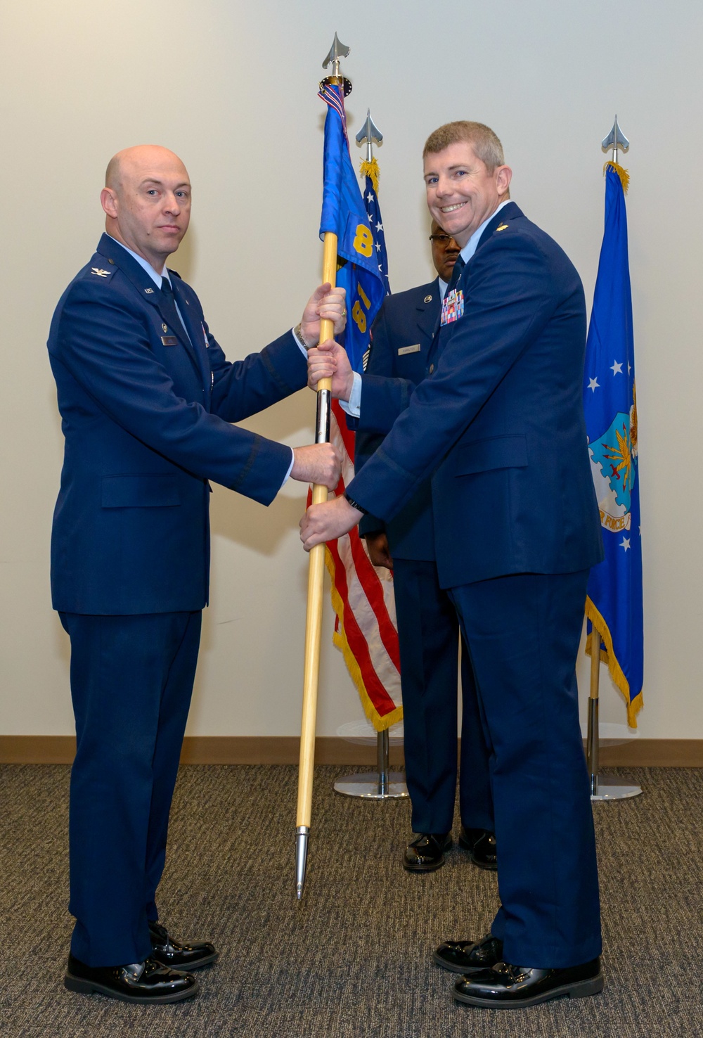 81st CS welcomes new commander