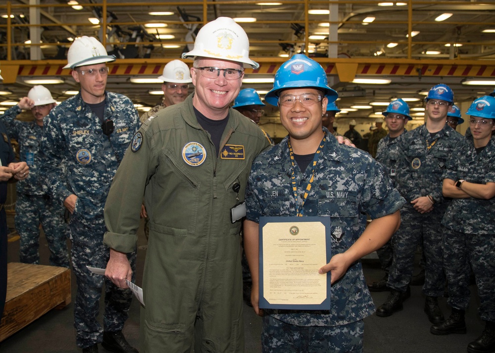 USS Gerald R. Ford Meritorious Advancement