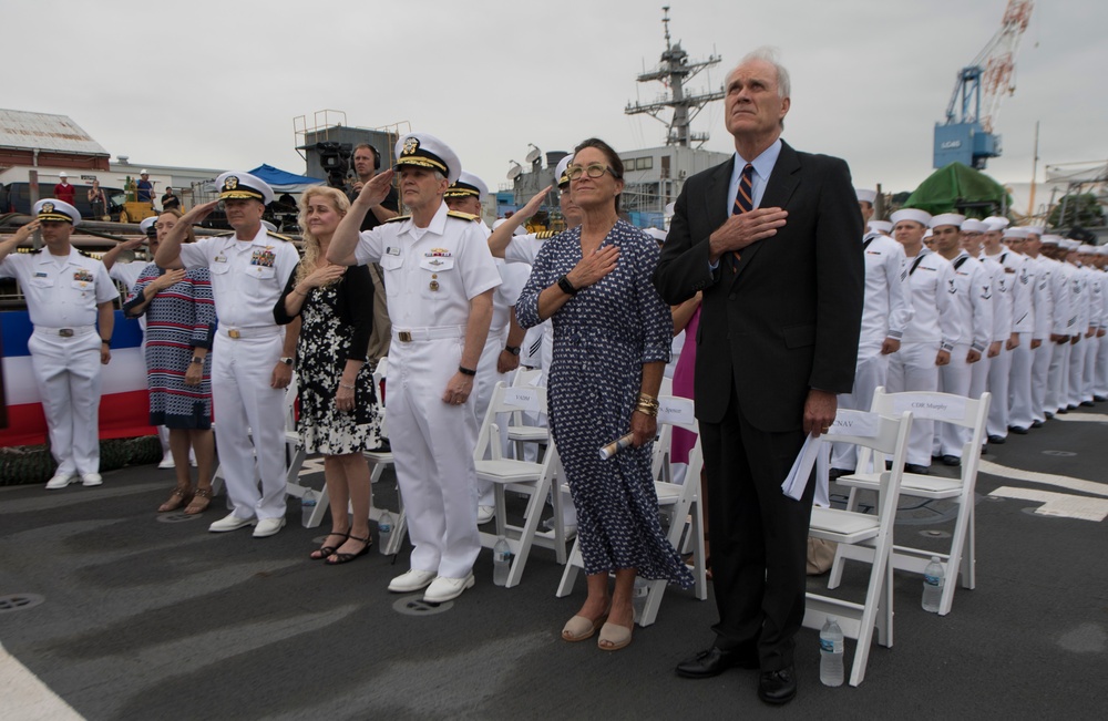USS John S. McCain Namesake Update