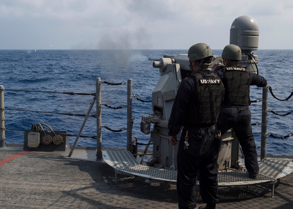 USS Lake Champlain Live Fire RIMPAC 2018