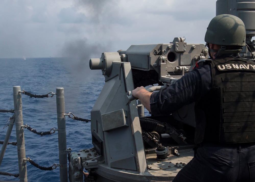 USS Lake Champlain live fire RIMPAC 2018