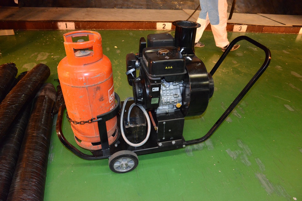 Chievres range maintenance