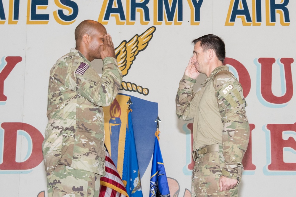 350th BATG Change of Command Ceremony
