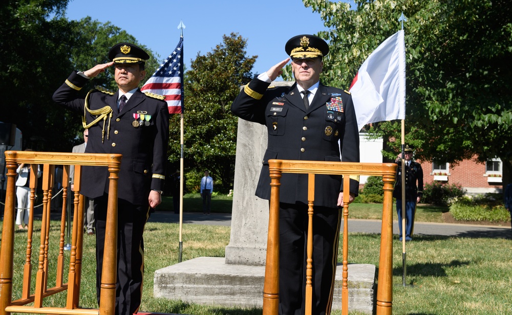 Army Full Honor Arrival Ceremony in honor of General Yamazaki