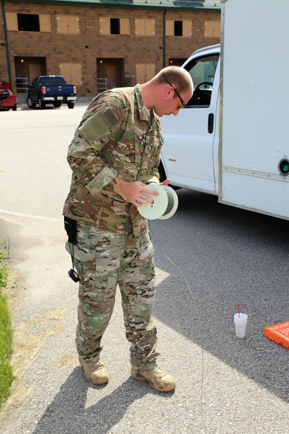 EOD Airmen train at Fort McCoy for Exercise Audacious Warrior 2018