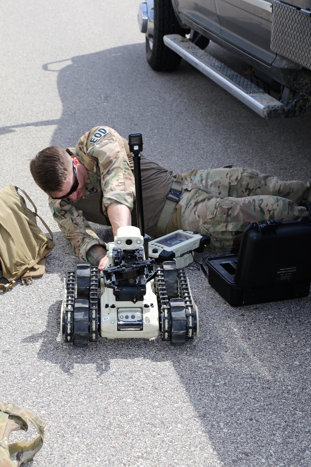 EOD Airmen train at Fort McCoy for Exercise Audacious Warrior 2018