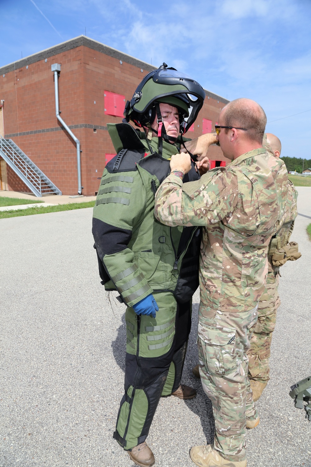 EOD Airmen train at Fort McCoy for Exercise Audacious Warrior 2018