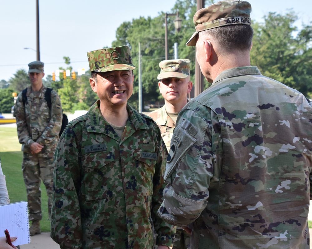 General Yamazaki Visit to FORSCOM