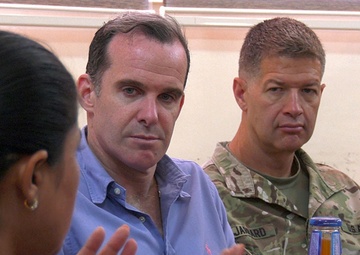 SPECIAL ENVOY BRETT MCGURK VISITS RAQQA