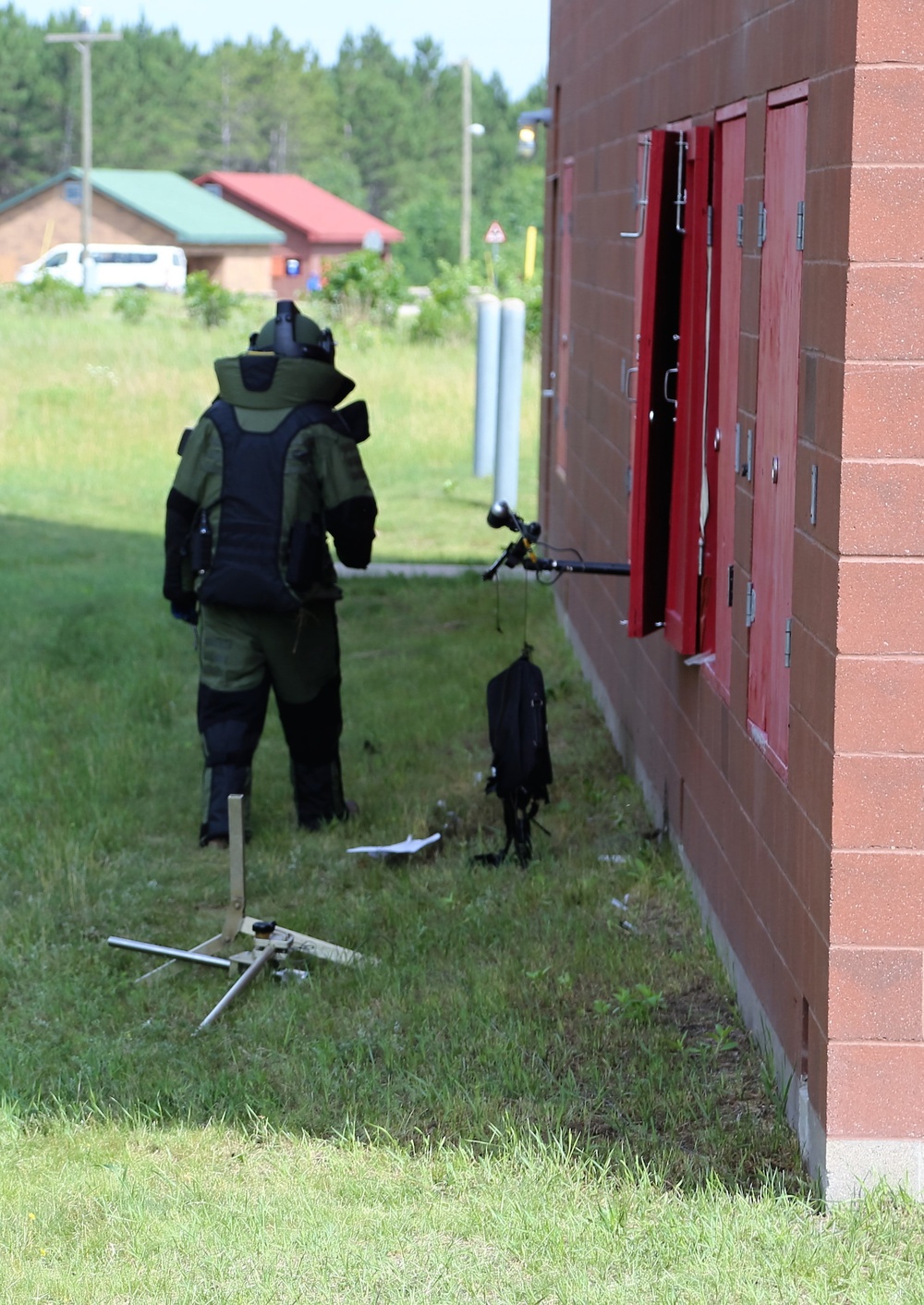 EOD Airmen train at Fort McCoy for Exercise Audacious Warrior 2018