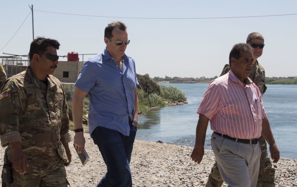 SPECIAL ENVOY BRETT MCGURK VISITS RAQQA