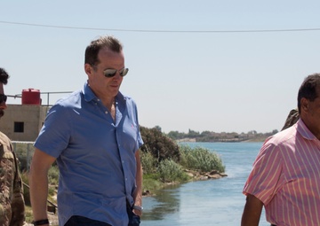 SPECIAL ENVOY BRETT MCGURK VISITS RAQQA