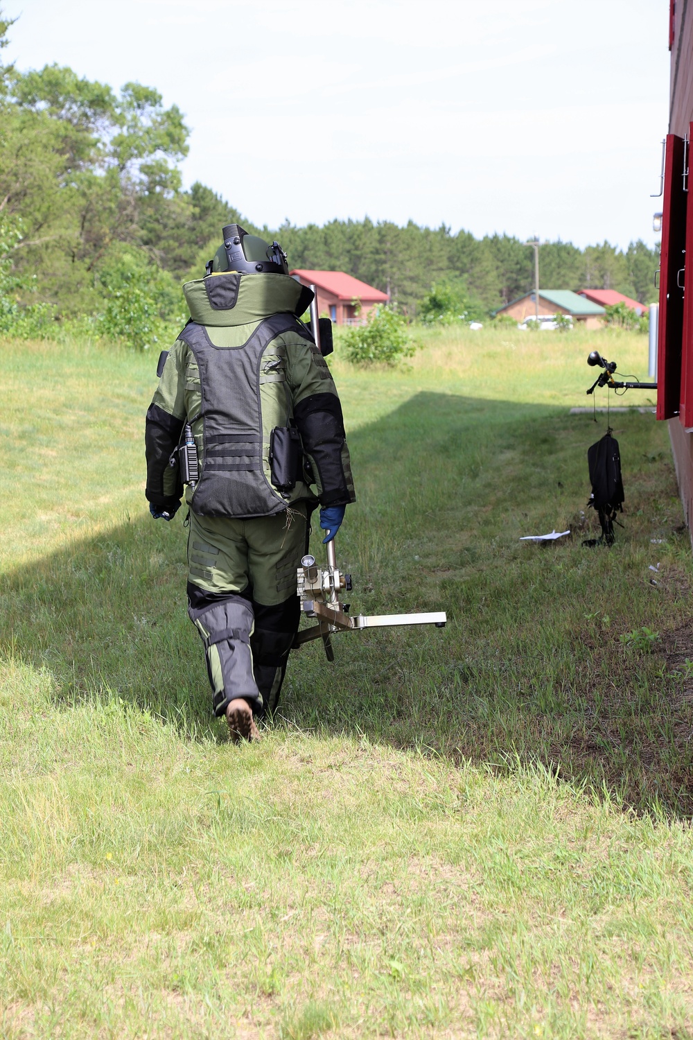 EOD Airmen train at Fort McCoy for Exercise Audacious Warrior 2018