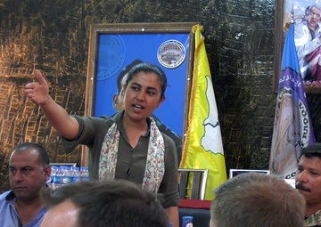 SPECIAL ENVOY BRETT MCGURK VISITS RAQQA