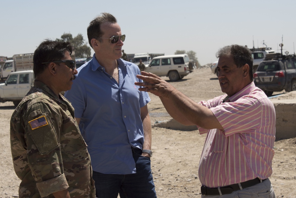 SPECIAL ENVOY BRETT MCGURK VISITS RAQQA