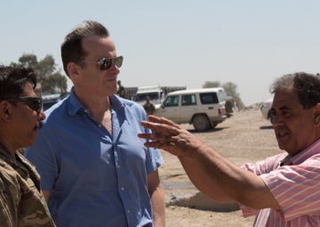 SPECIAL ENVOY BRETT MCGURK VISITS RAQQA