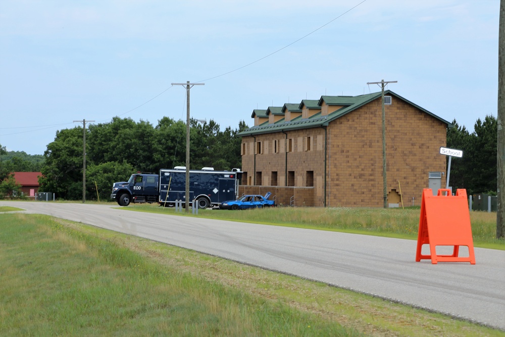 EOD Airmen train at Fort McCoy for Exercise Audacious Warrior 2018