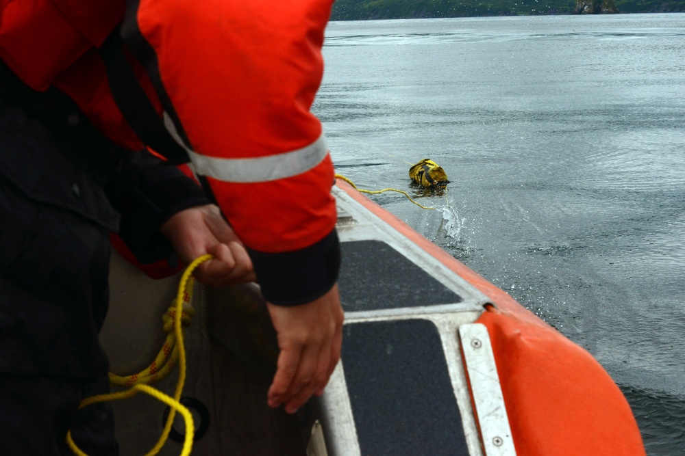 Coast Guard ANT Team conducts drop training with Air Station HC-130 Hercules aircrew