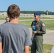 High school aged students experience career opportunities in the Wisconsin Air National Guard