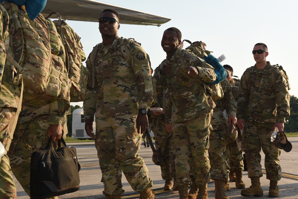 169th Fighter Wing Airmen deploy to Southwest Asia