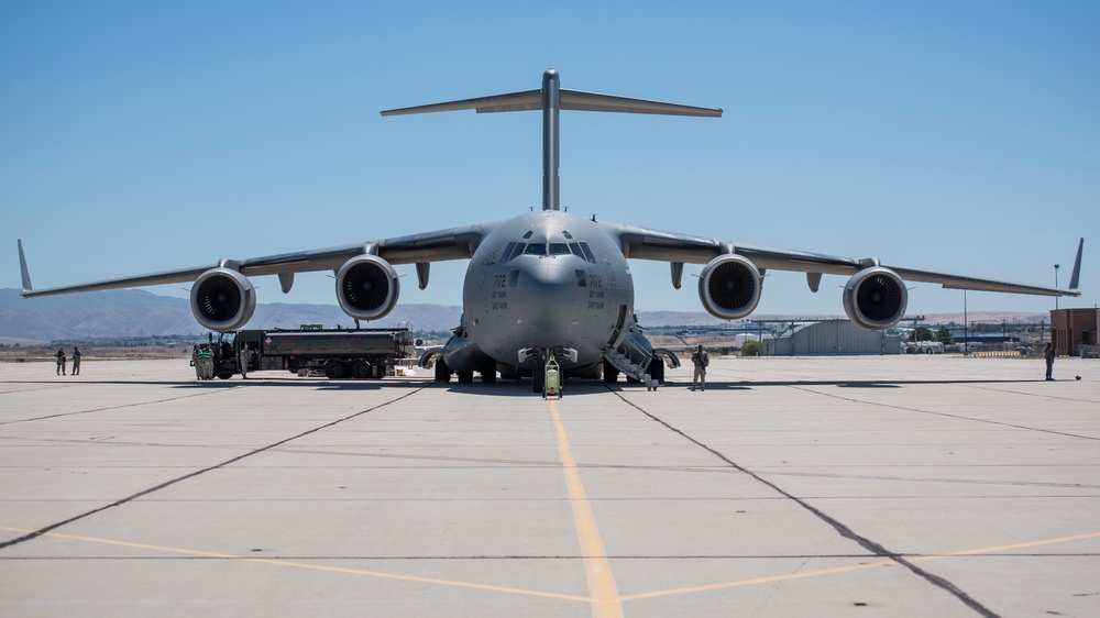 Adaptive Basing trial for 366th Fighter Wing at nearby Gowen Field