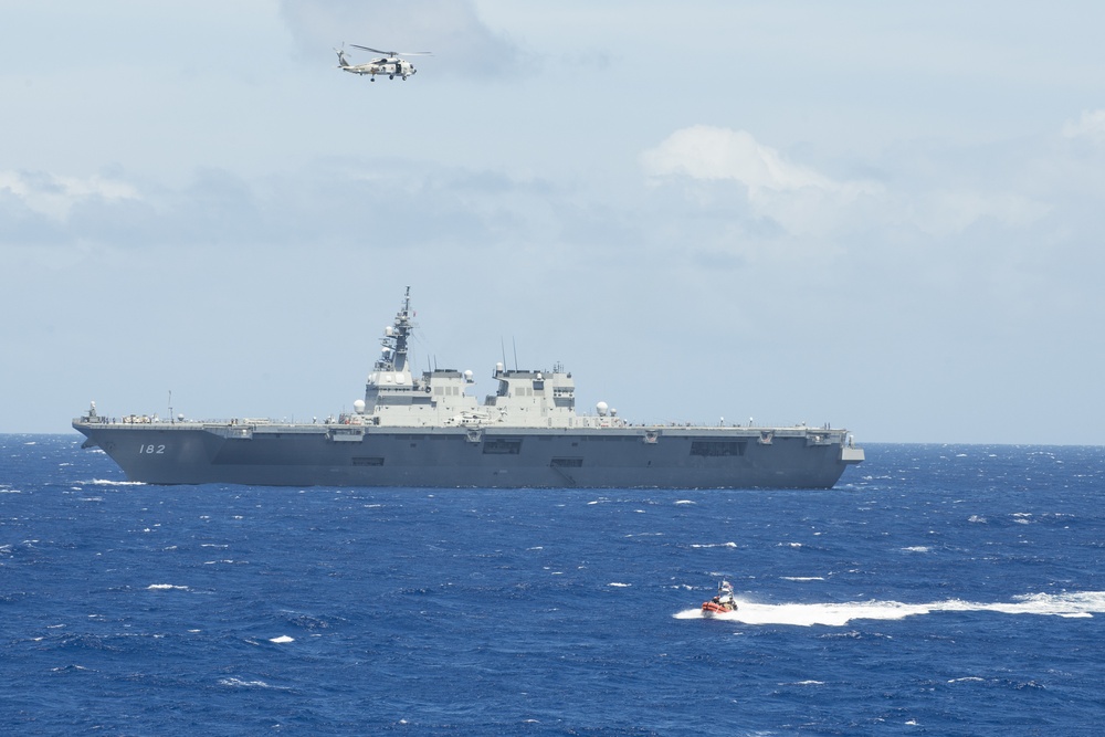 USCGC Bertholf (WMSL 750) welcomes Japan Maritime Self-Defense Force crew USCGC Bertholf (WMSL 750) welcomes Japan Maritime Self-Defense Force crew