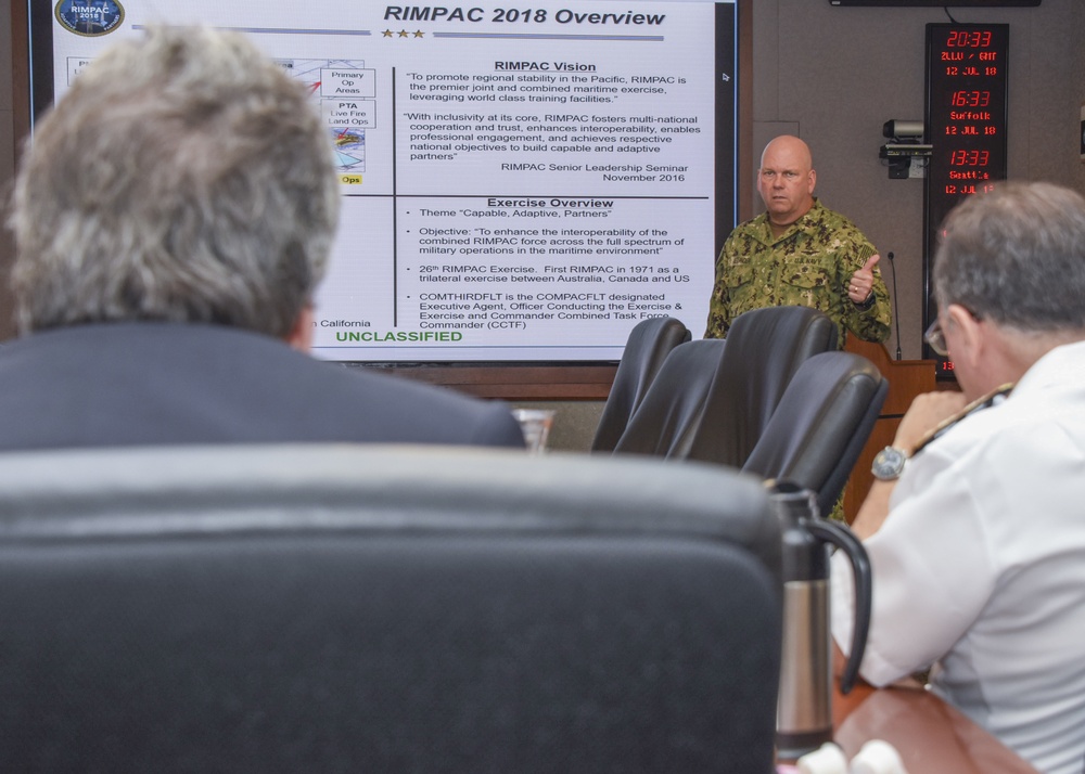 Chilean RIMPAC 2018 Reception