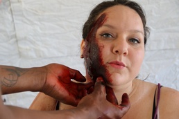Moulage enhances realism during RIMPAC
