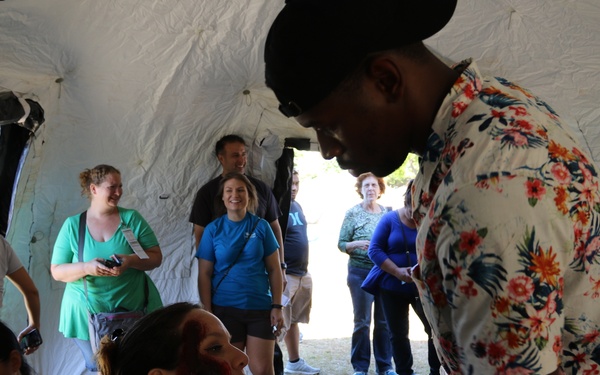 The art of moulage during RIMPAC