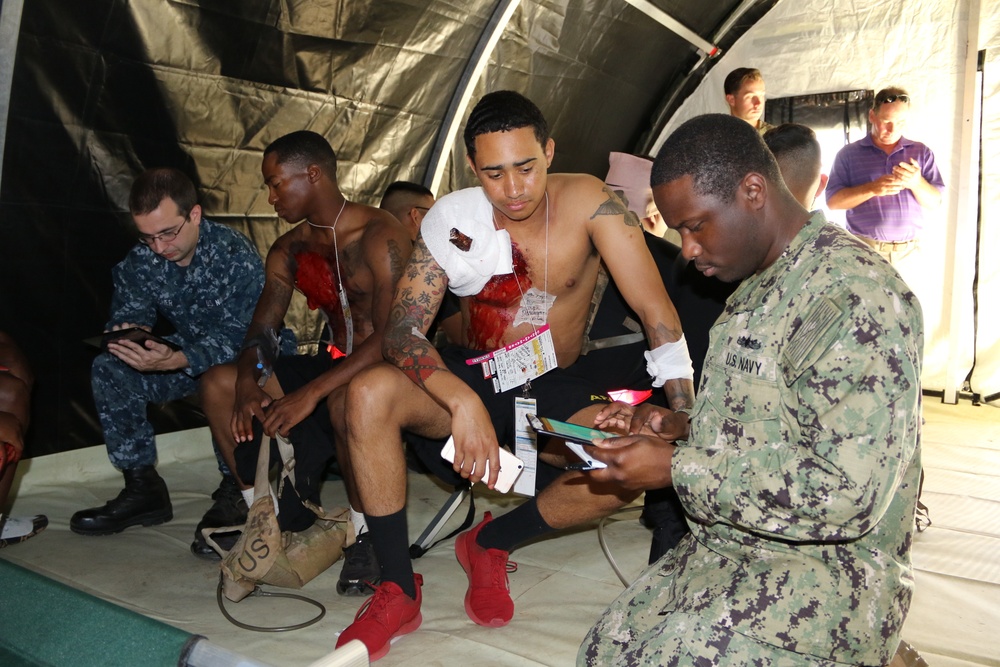 Testing E-records in the field during RIMPAC